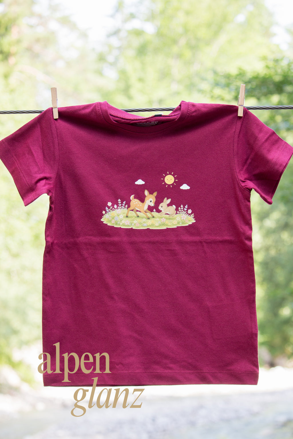 Kurzärmliche T-Shirt