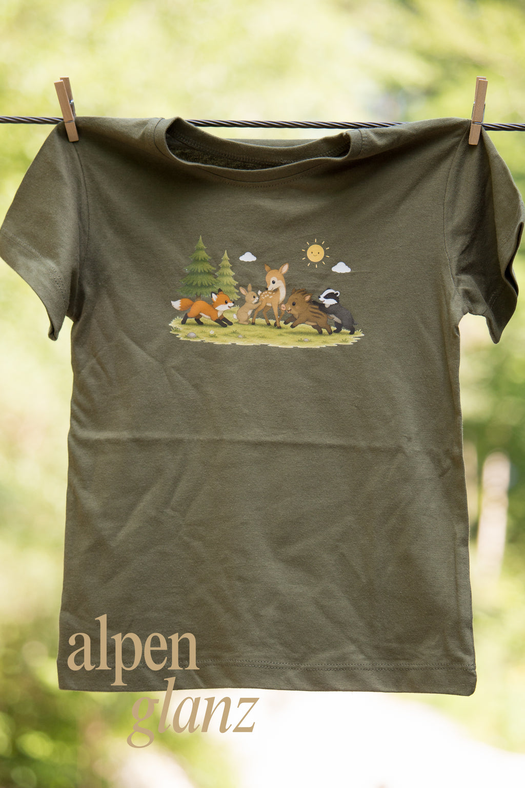 Kurzärmliche T-Shirt