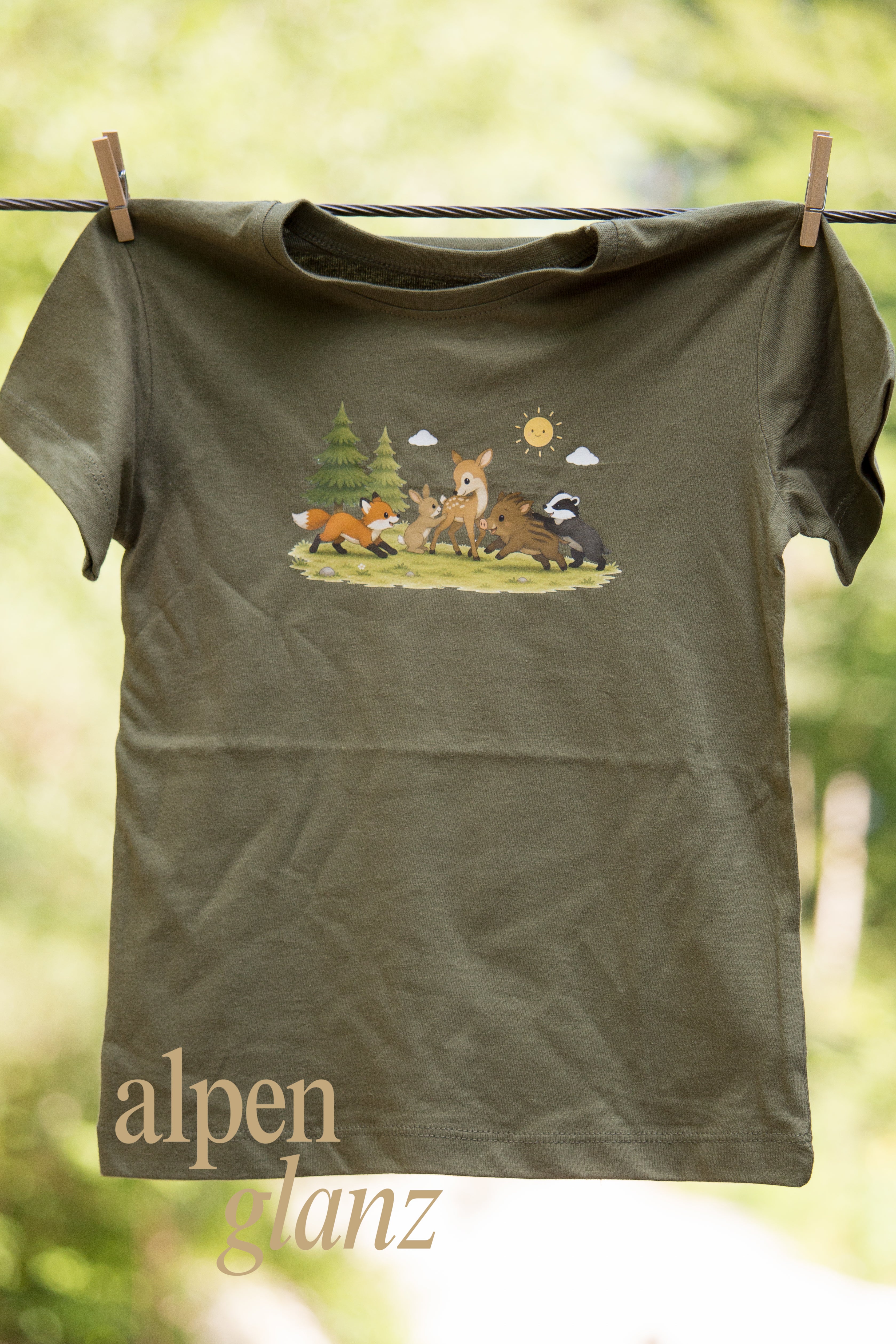 Kurzärmliche T-Shirt