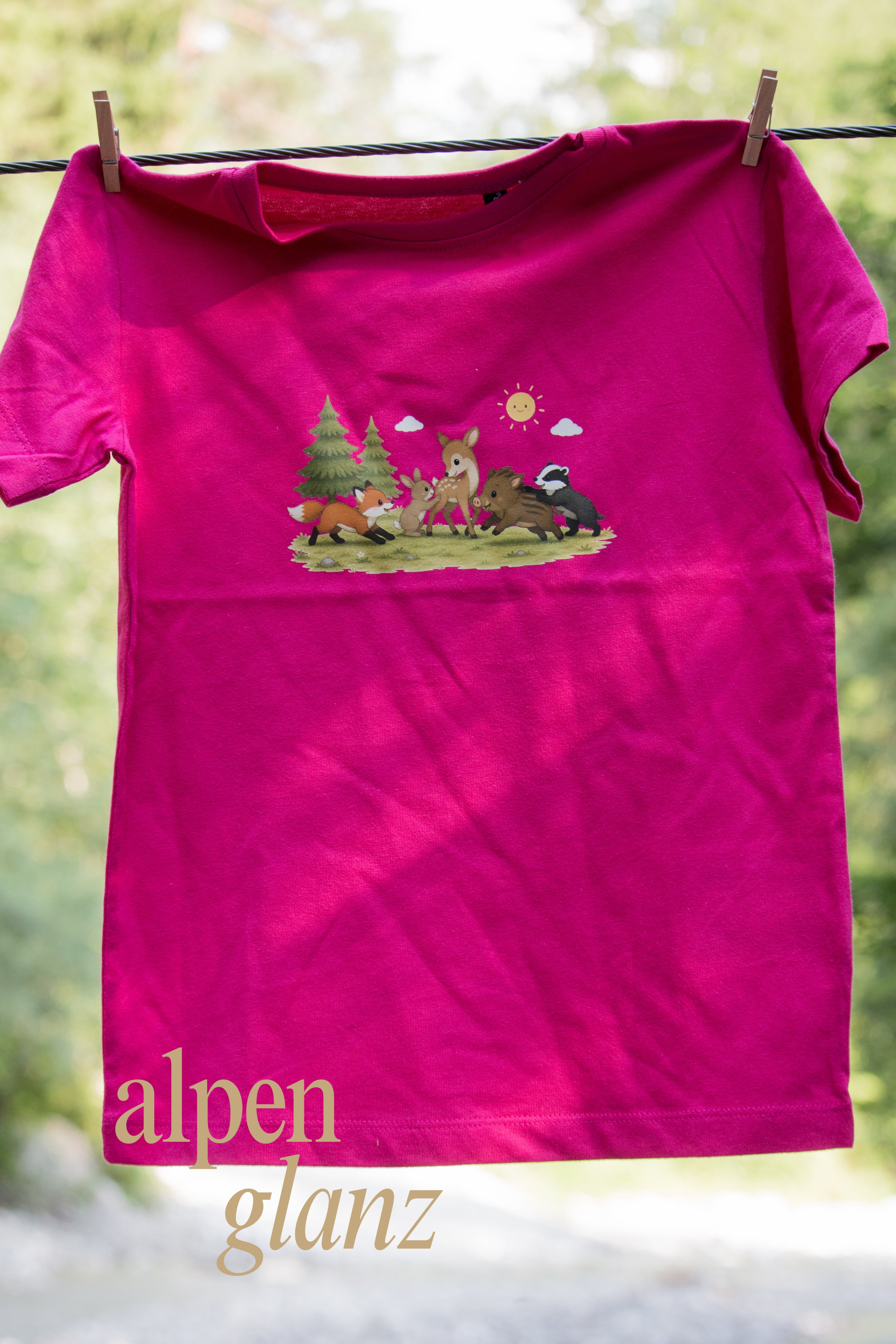 Kurzärmliche T-Shirt