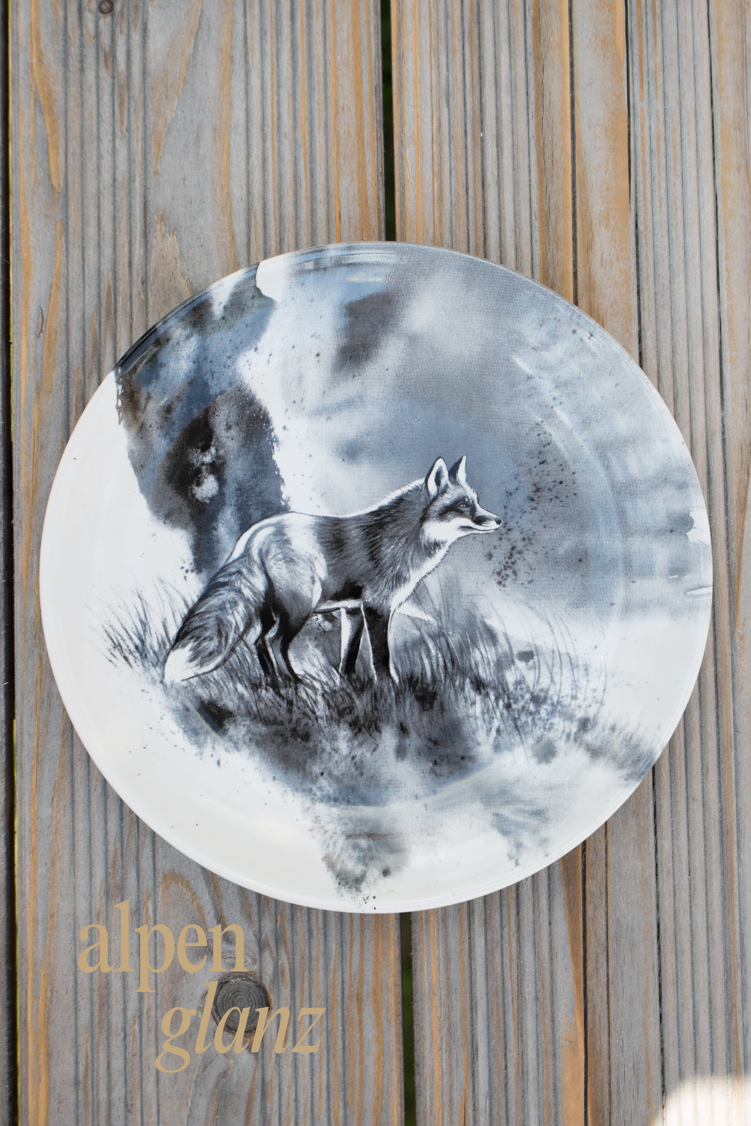 Dessertteller Wildtiere