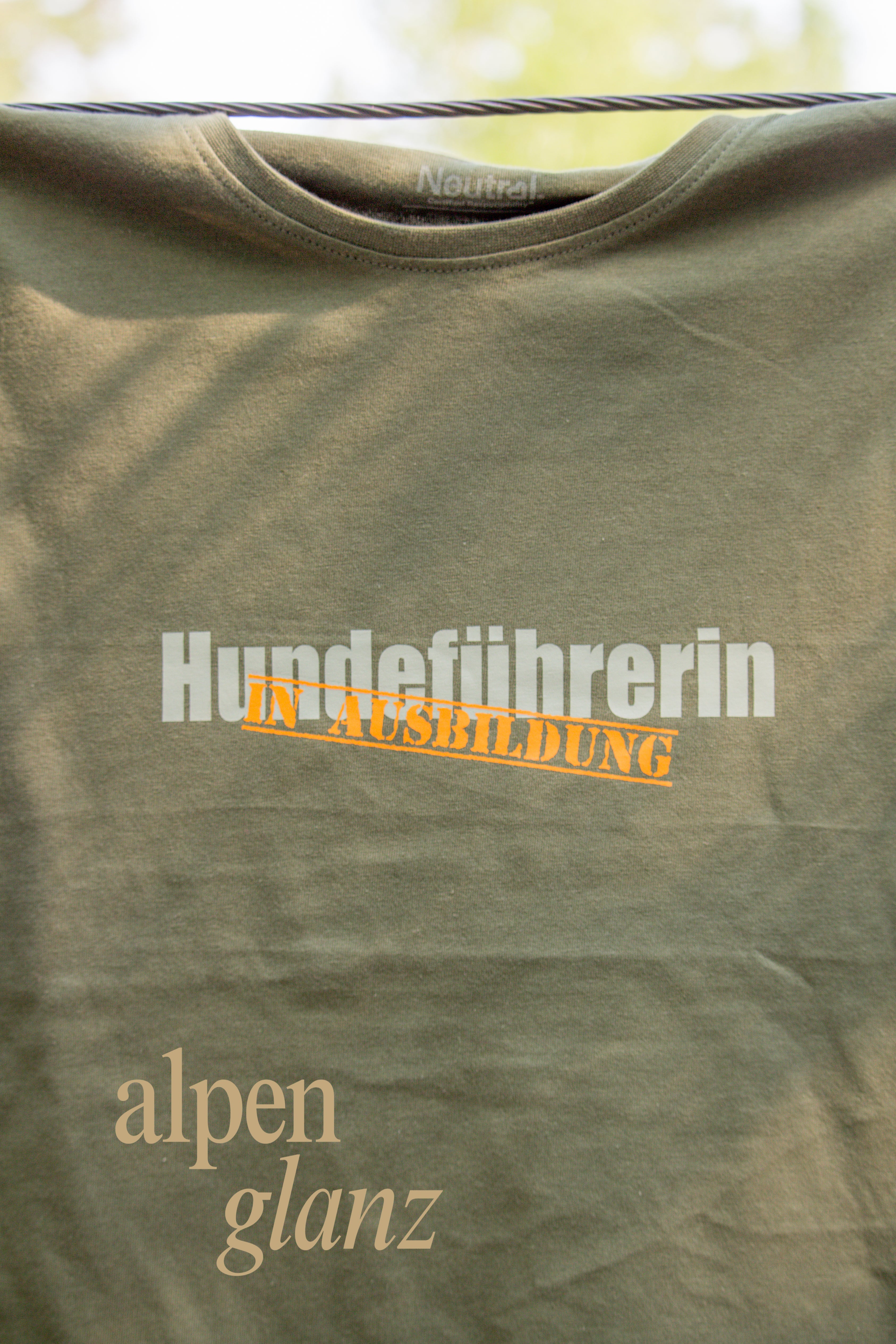 Kurzärmliche T-Shirt HundeführerIn