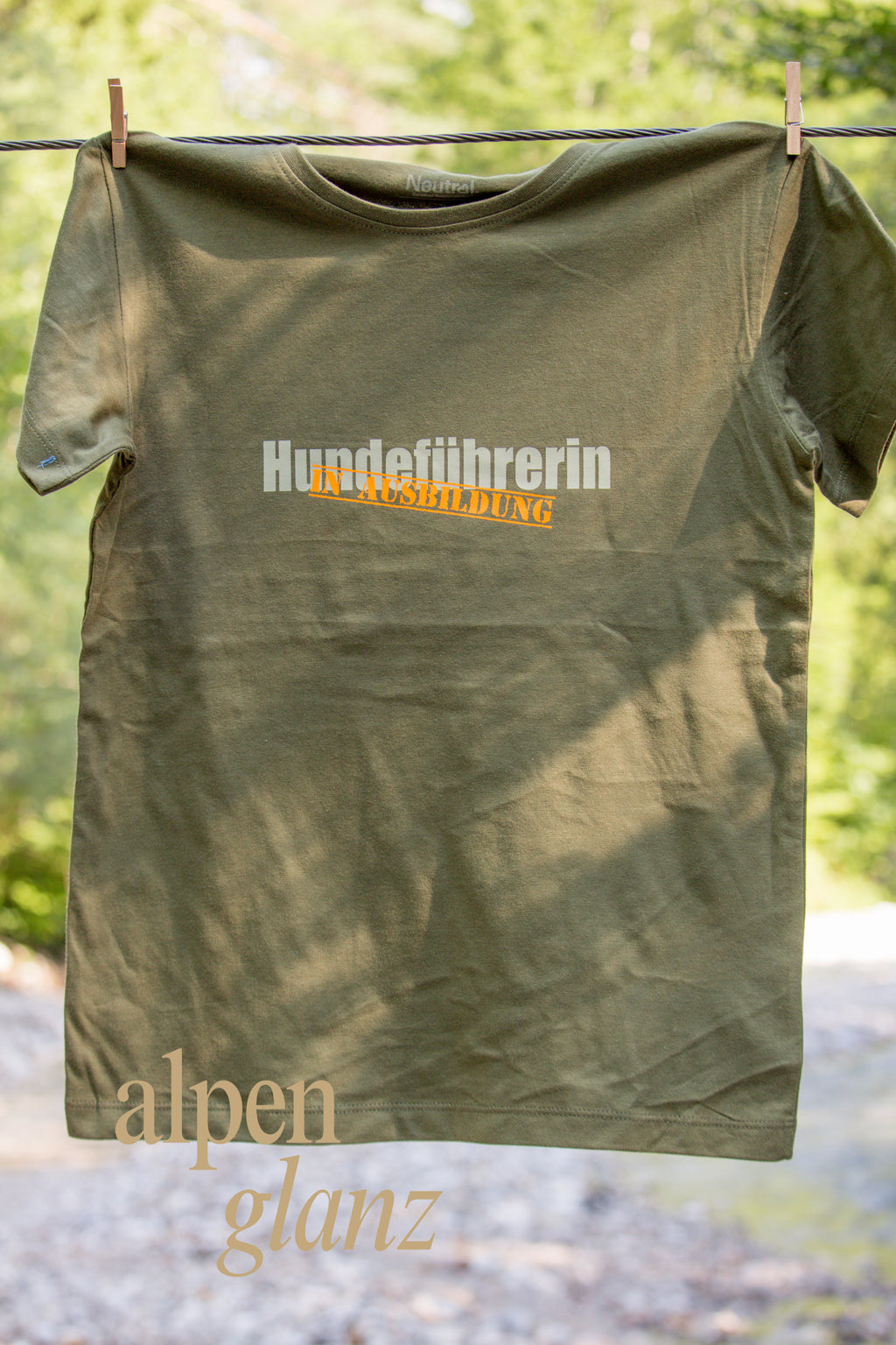 Kurzärmliche T-Shirt HundeführerIn