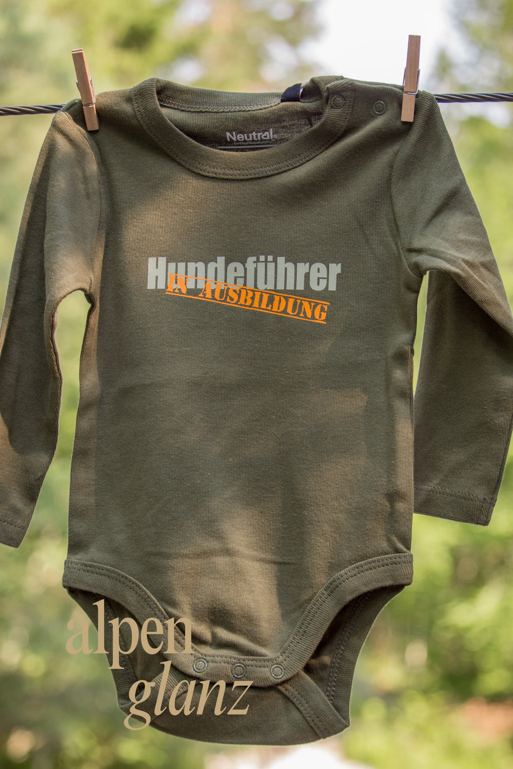 Hundeführer Babybody Langarm